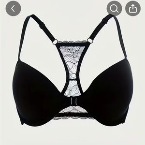 34B Lace Razorback Bra